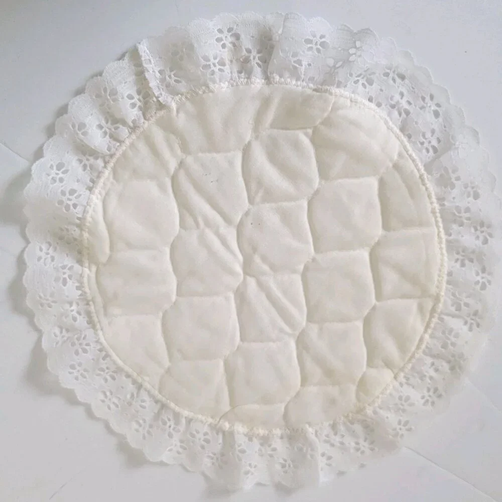 Vintage Doily White Lace 12